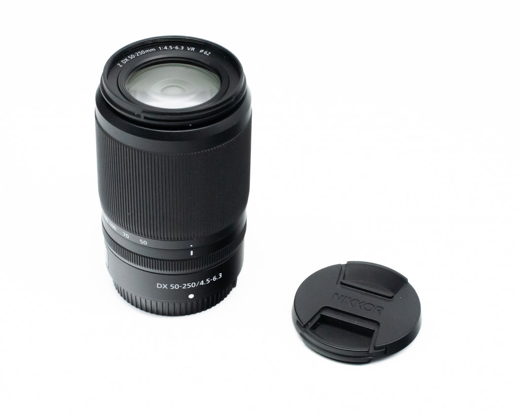 Nikon Nikkor Z DX 50-250mm f/4.5-6.3 VR Lens w/Box Hood Caps 20445065 (Second Hand)