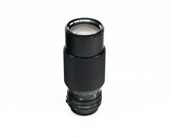Canon FD 70-210mm f/4 Lens with Cover & Caps 466679 (Second Hand)