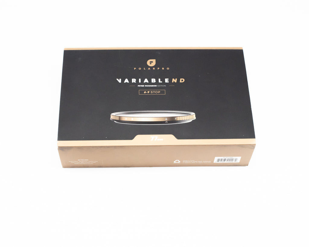 PolarPro Variable ND 6-9 Stop Peter McKinnon Edition 77mm Mint in Box (Second Hand)