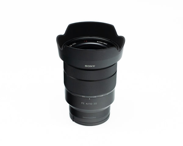 Sony FE 16-35mm f/4 Zeiss ZA OSS Lens with Box Caps & Manual 205651 (Second Hand)