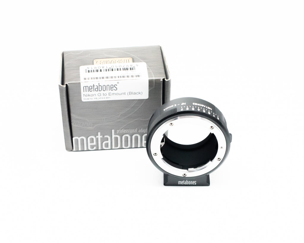 Metabones Nikon G to Sony E Mount Adapter in Box A1151000251 (Second Hand)