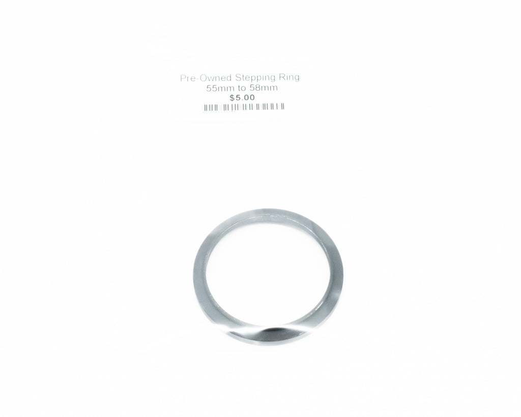 Stepping Ring 55mm to 58mm (Second Hand)