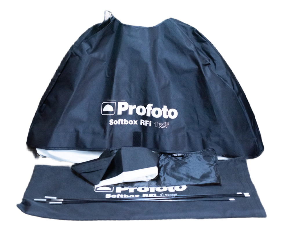 Profoto RFi 1x3ft 30x90cm Softbox in Bag (with Strip Mask) (Second Hand)