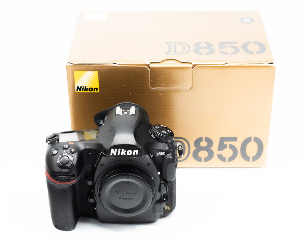 Nikon D850 Digital SLR Camera Body with Box Charger Battery Strap & Manual SC 50k (Second Hand)