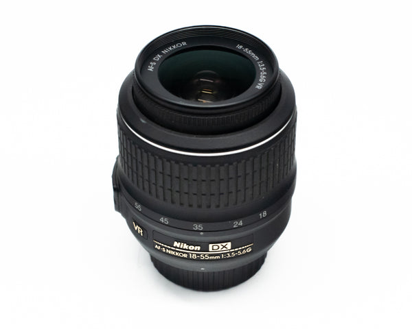 Nikon AF-S DX NIKKOR 18-55mm f/3.5-5.6G Lens with Caps 12118976 (Second Hand)