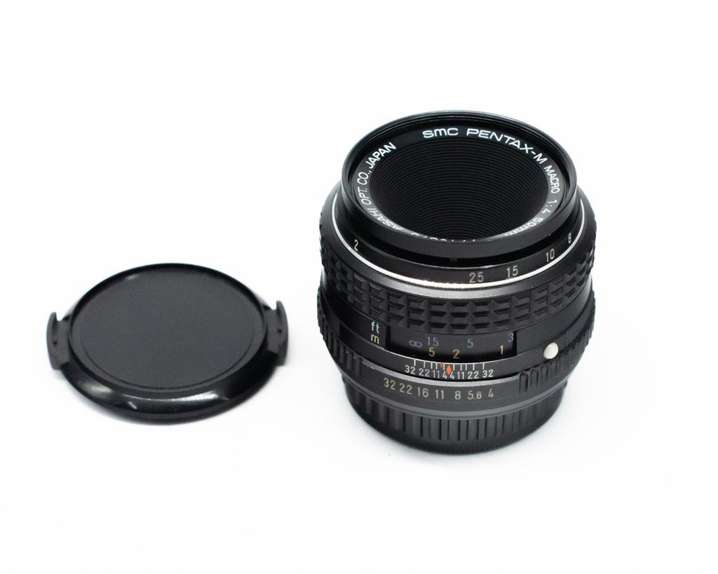 Pentax SMC Pentax-M Macro 50mm f/4 Lens with Caps 7710875 (Second Hand)