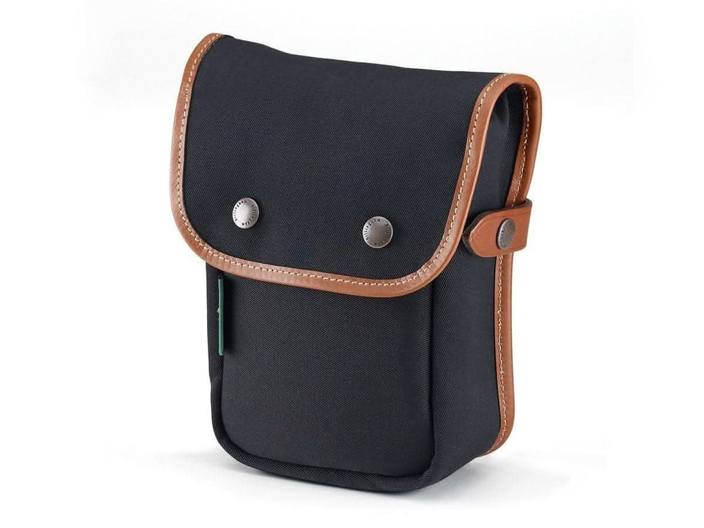 Billingham Delta Pocket - Black Canvas / Tan Leather