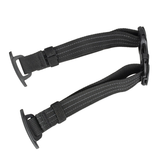 Summit Creative Tenzing Front Accessories Buckle Strap (Set of 2 Reflective Black)