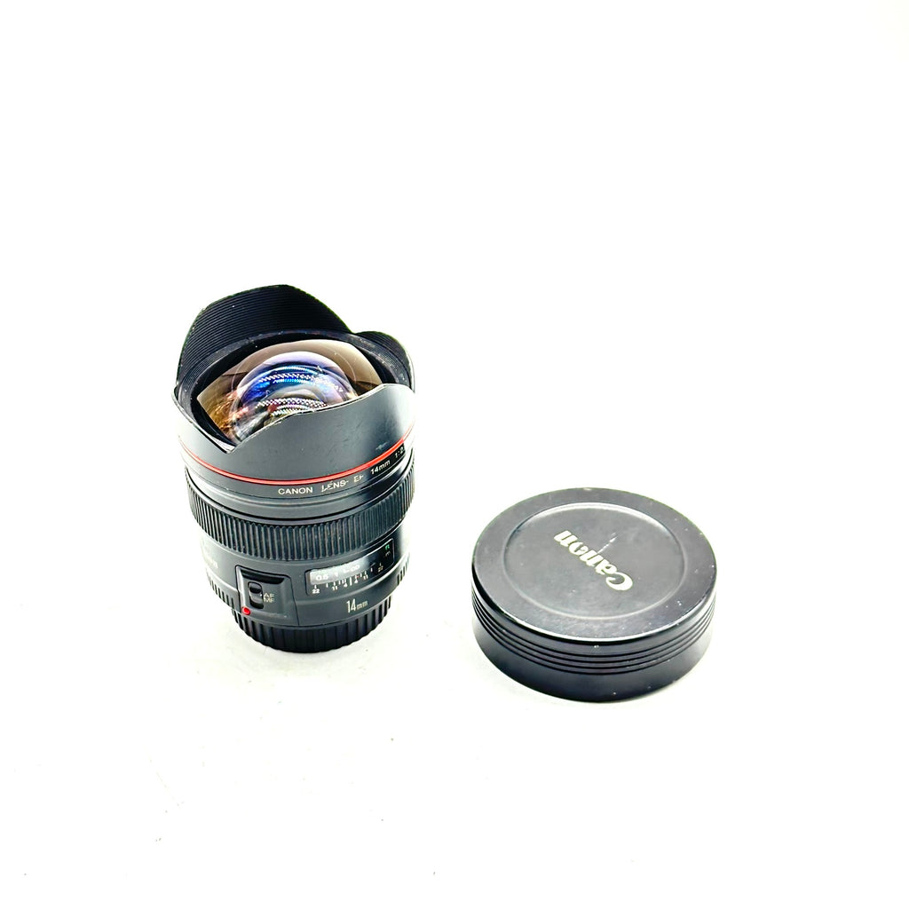 Pre-Owned Canon Ef 14mm F2.8 L Usm Lens W/Caps SN: 14505