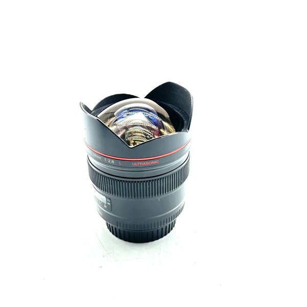 Pre-Owned Canon Ef 14mm F2.8 L Usm Lens W/Caps SN: 14505