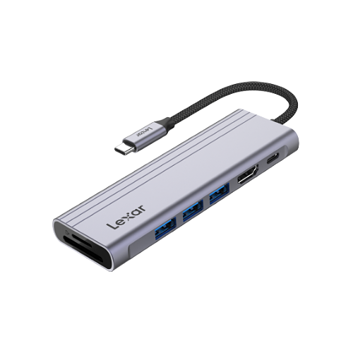 Lexar H31 7-in-1 USB-C Hub & SD Card Reader
