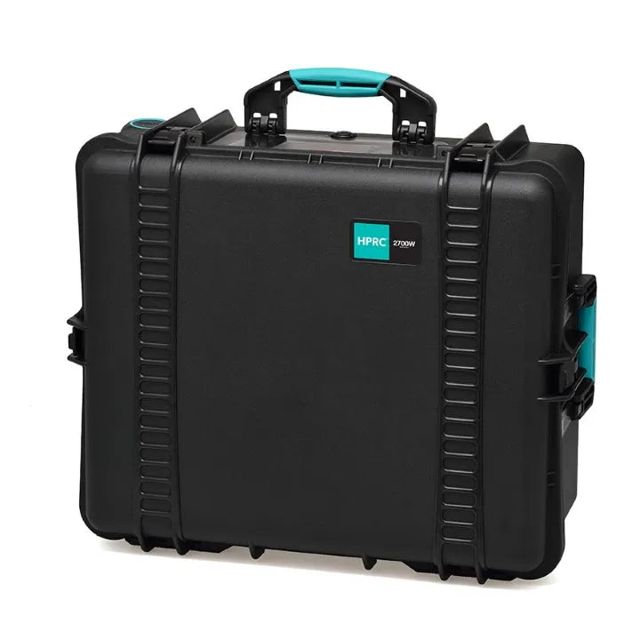 HPRC 2700W - Hard Case with Wheels & Second Skin/Divider (Black)