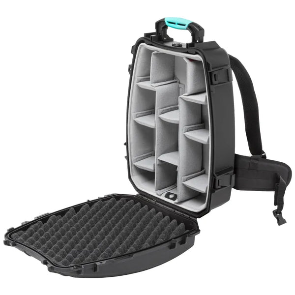 HPRC 3600 - Hard Case Backpack with Second Skin/Dividers (Black)