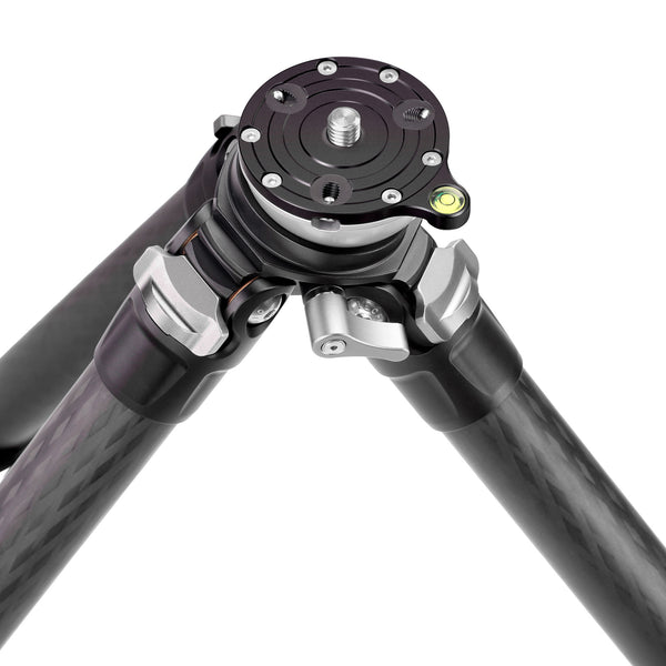 Leofoto LS-324CEX Ranger Levelling Base Series 4 Section Carbon Fibre Tripod