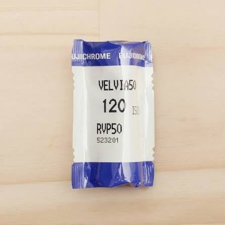 FujiFilm Velvia 50 120 Film Roll (Japanese Version)