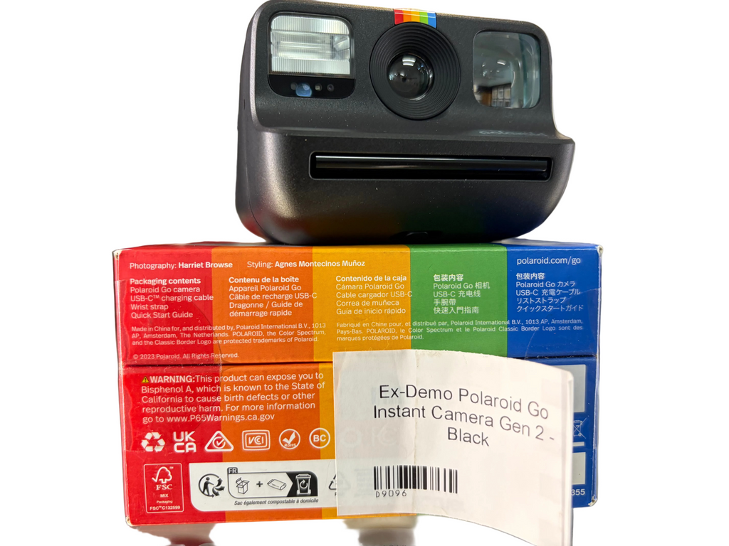 Ex-Demo Polaroid Go Instant Camera Gen 2 - Black