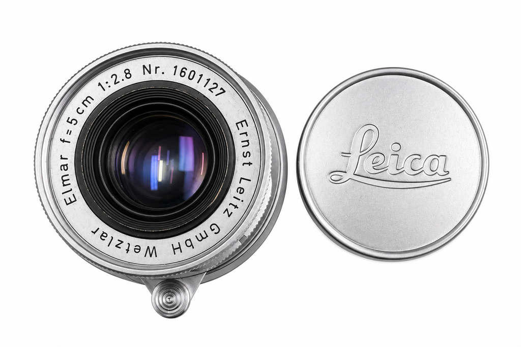 Pre-Owned Leica M Elmar 5cm f/2.8 Lens With Front and Rear Cap SN: 1601127 (Second Hand)