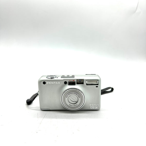 Pre-owned Pentax Espio 120sw Mint in box, tested, W/ Bat, Case, Strap SN: 5271649