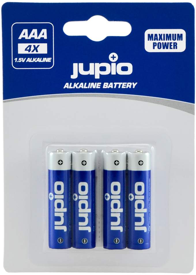 Jupio Alkaline AA Batteries LR6 (4 Pack)