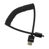 Kondor Blue Coiled Micro HDMI (Type-D Male) to Full HDMI (Type-A Male) 30-60cm Cable