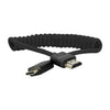 Kondor Blue Coiled Mini HDMI to Full HDMI 12 to 24in (30 to 60cm) (Black)
