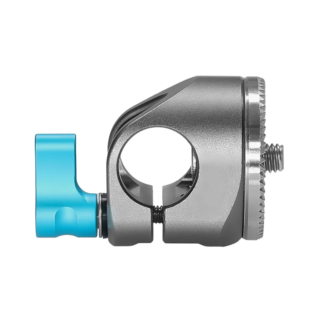 Kondor Blue Rosette to Straight Angle Rod Clamp