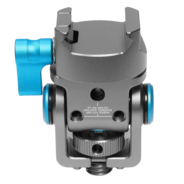 Kondor Blue NATO Swivel Tilt Monitor Mount with ARRI Pin (Pan/Tilt)