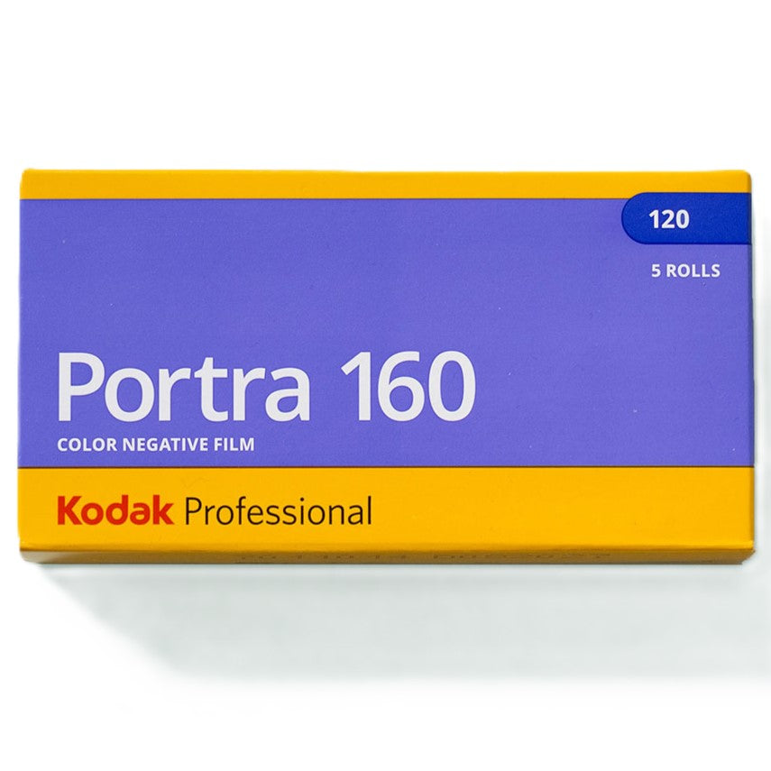Kodak Professional Portra 160 120 Film - 5 Pack