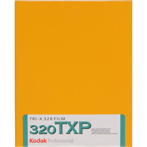 Kodak Professional Tri-X 320 4 x 5'' Film - 50 Sheets
