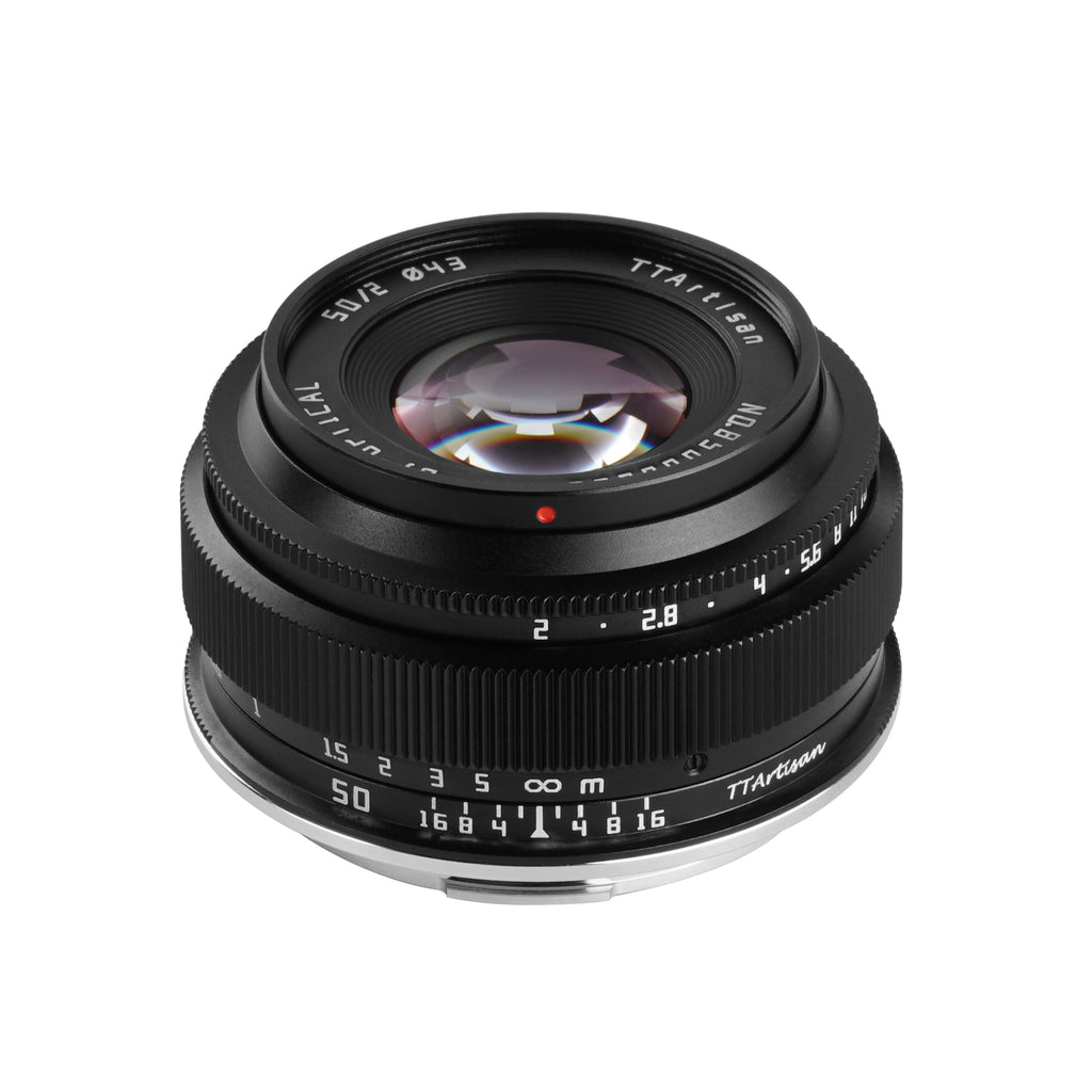 TTArtisan 50mm f/2 Lens for FUJIFILM X (Black)