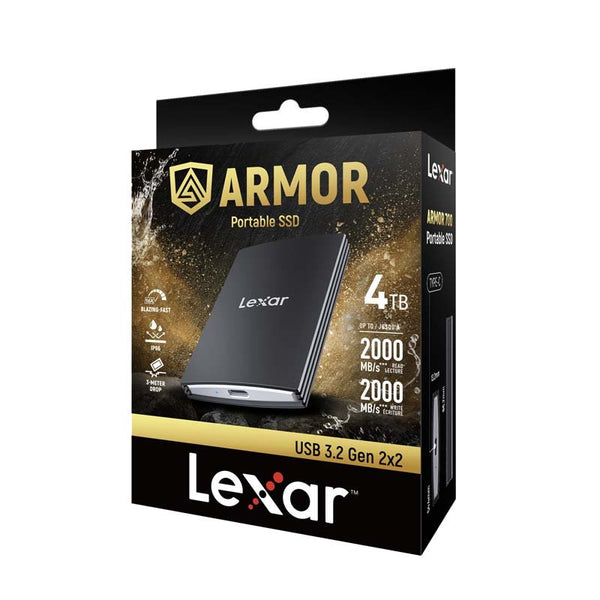 Lexar ARMOR 700 Portable SSD 4TB