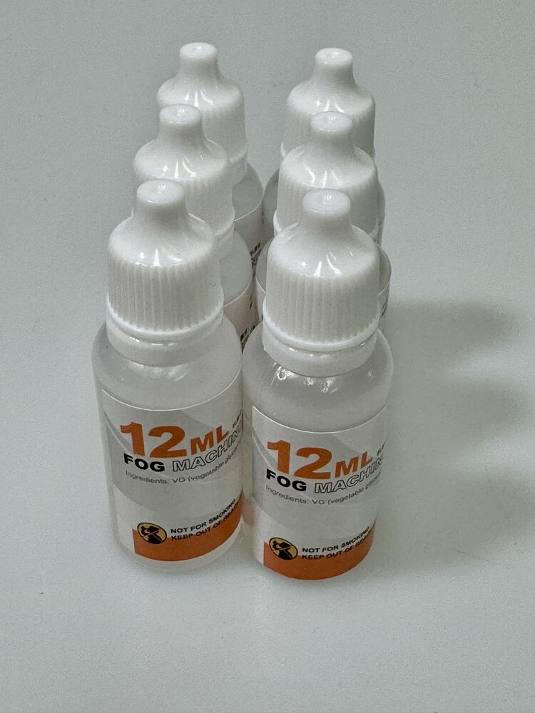 LENSGO Box of 6 replacement liquid for SMOKE-B fog machine