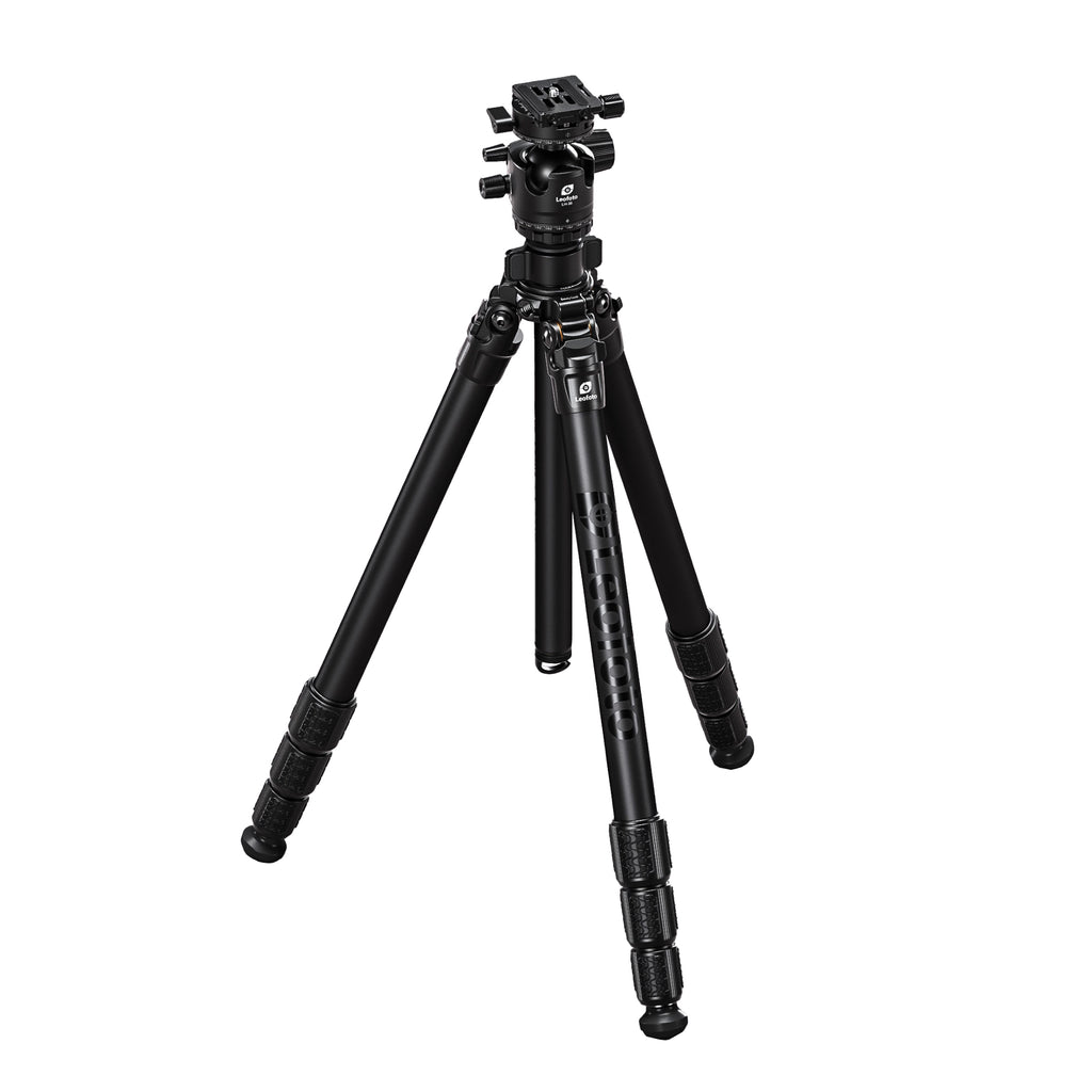 Leofoto LG-284C Black 4 Section Water Resistant Carbon Fibre Tripod with LH-36R Ball Head
