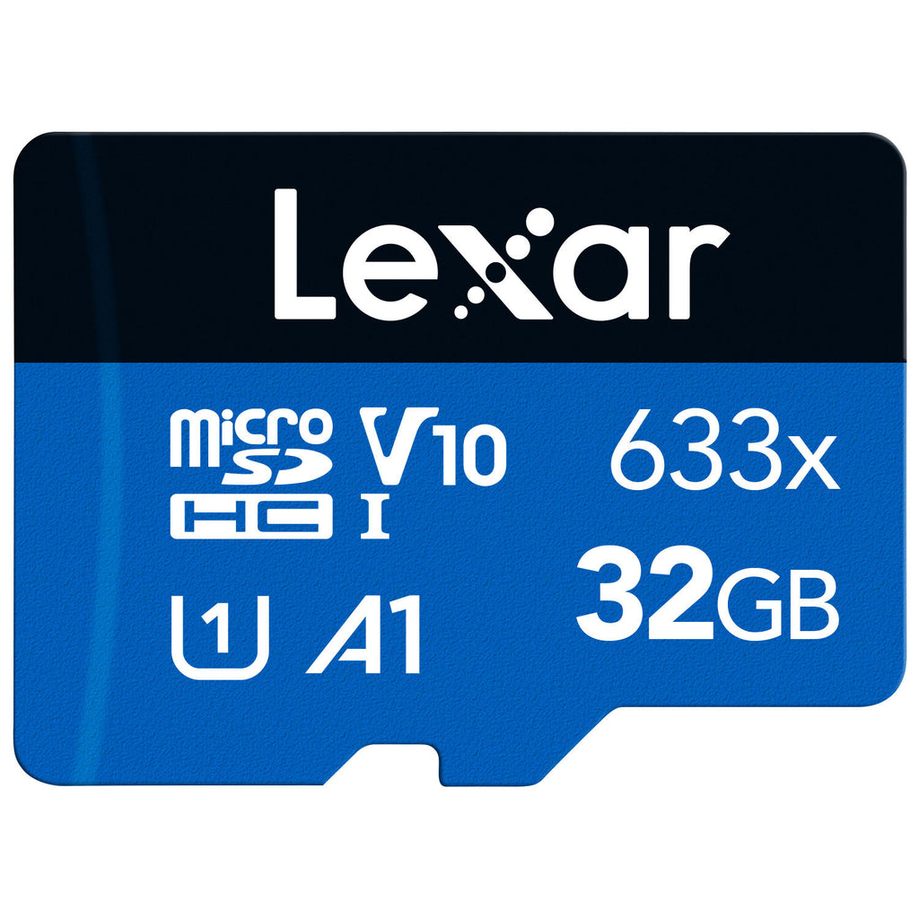 Lexar 32GB 633x USH-I V10 100mb/s Read MicroSD Card