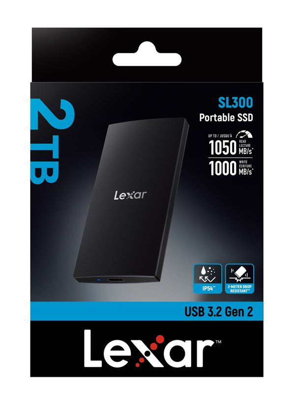 Lexar SL300 Portable SSD 2TB