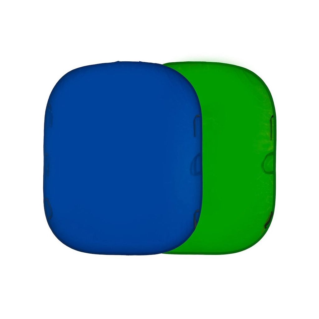 Manfrotto 1.5m x 1.8m Chroma Key Blue/Green Collapsible Background
