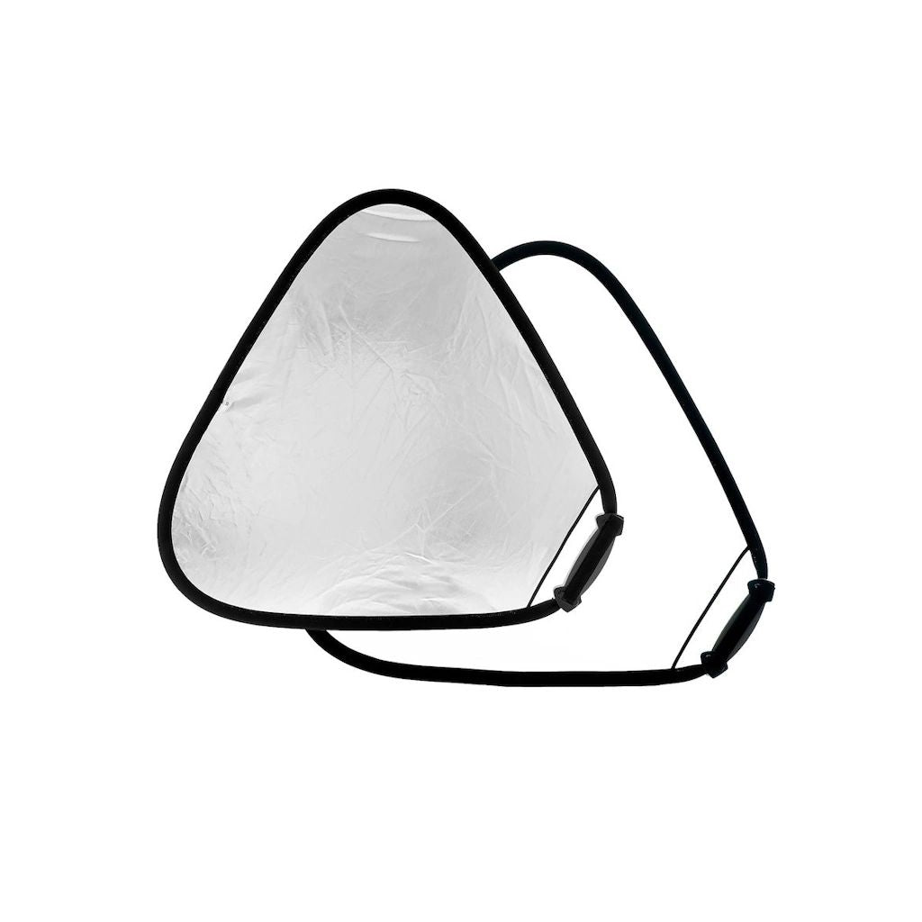 Pre-Owned Xlite 80cm Trigrip White/Silver Twistfold Reflector With Bag (Second Hand)