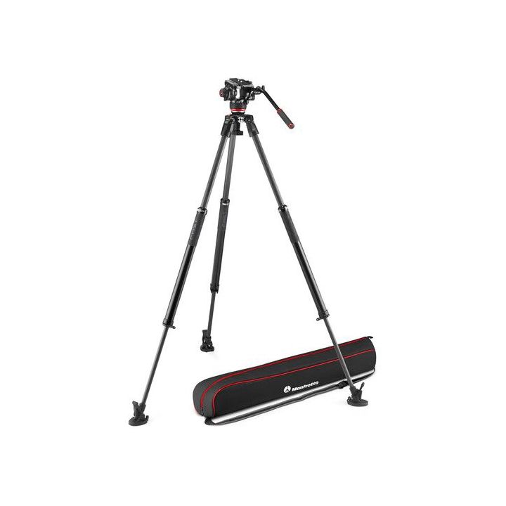 Manfrotto 635 FAST Carbon Fibre Tripod + 504X Fluid Video Head