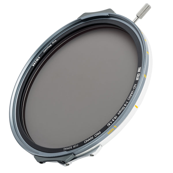 NiSi JetMag Pro 1-5 Stops True Color Variable ND - 82MAG Magnetic Filter