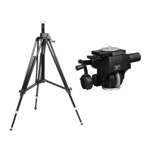 Manfrotto 028B Triman Camera Tripod + 400 3-Way Geared Head