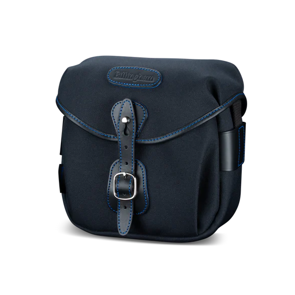 Billingham Hadley Digital Midnight Edition Camera Bag - Black FibreNyte / Blue Leather