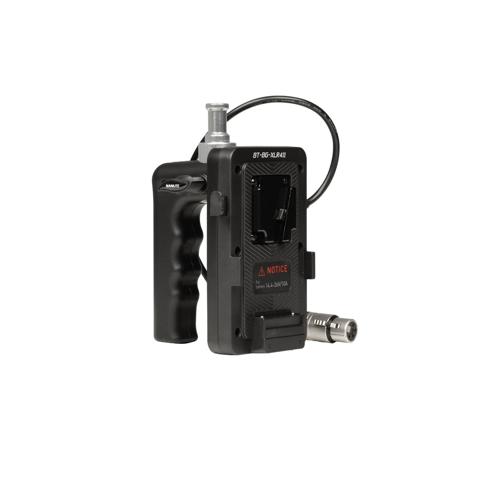 Nanlite V-Mount Battery Handle Grip for FC-120B, FC-120C, Forza 150 & 150B