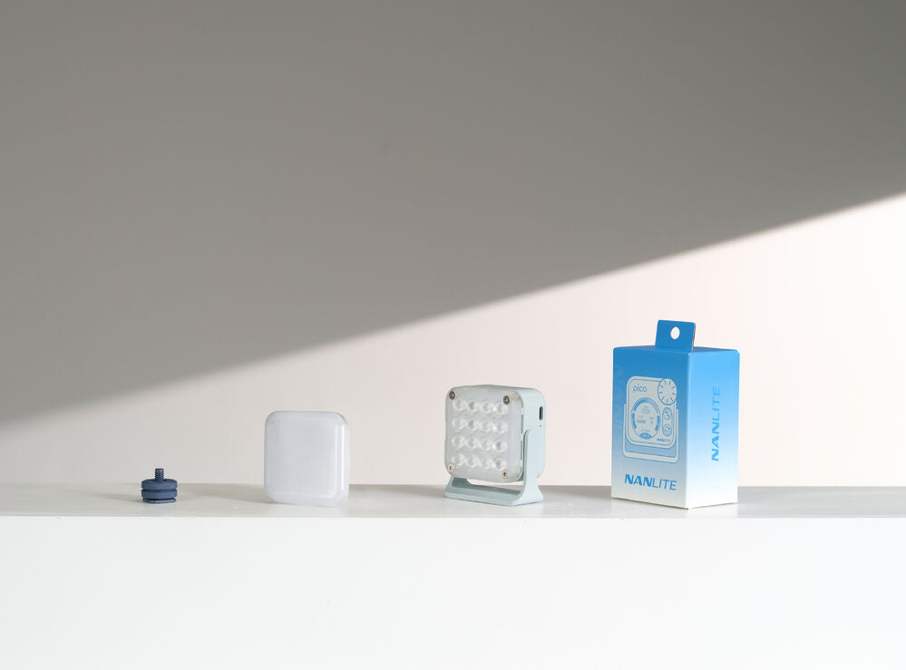 Nanlite Pico LED Light Mint Blue