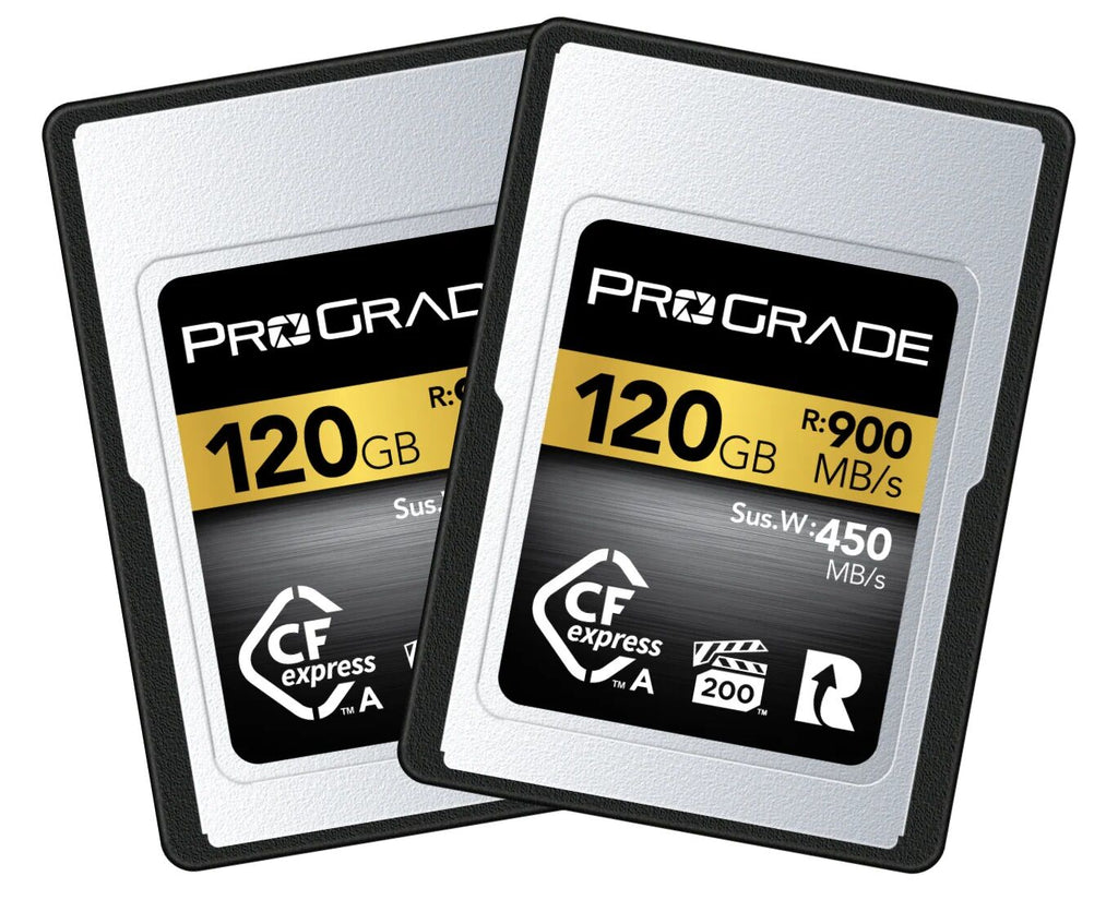 ProGrade Digital CFexpress Type A 2.0 Memory Card (Gold) - Twin Pack
