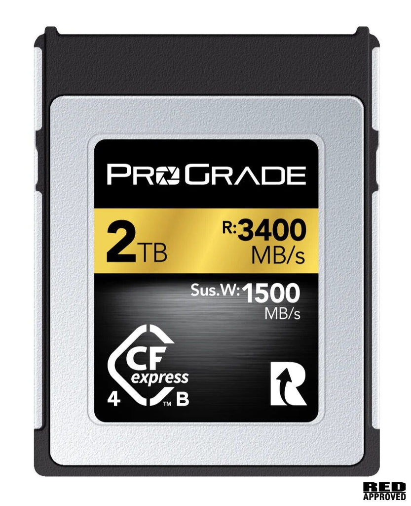 ProGrade Digital CFexpress 2TB Type B 4.0 Memory Card (Gold)