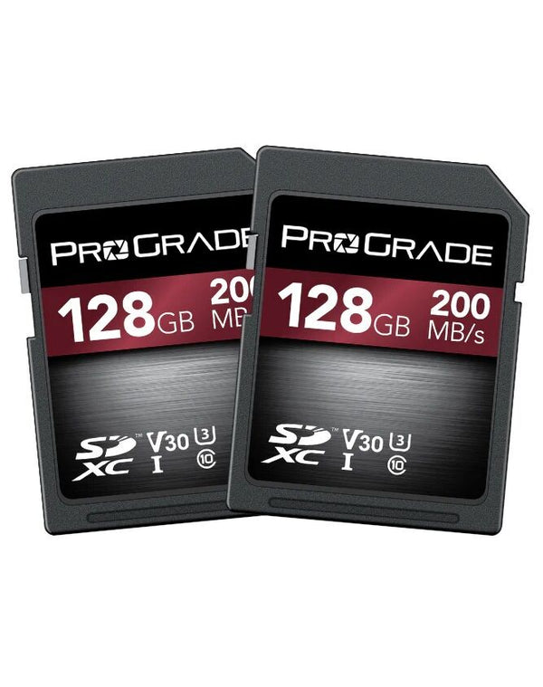 ProGrade Digital SDXC UHS-I V30 Memory Card (Strontium) - Twin Pack