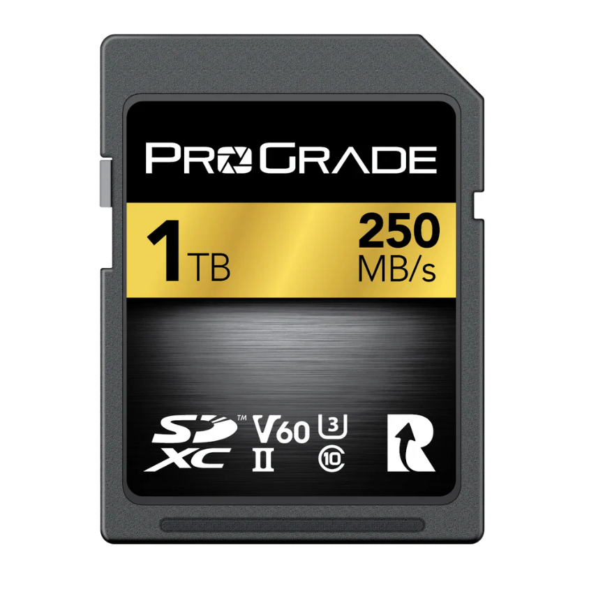 ProGrade Digital 1TB SDXC UHS-II V60 Memory Card (Gold)