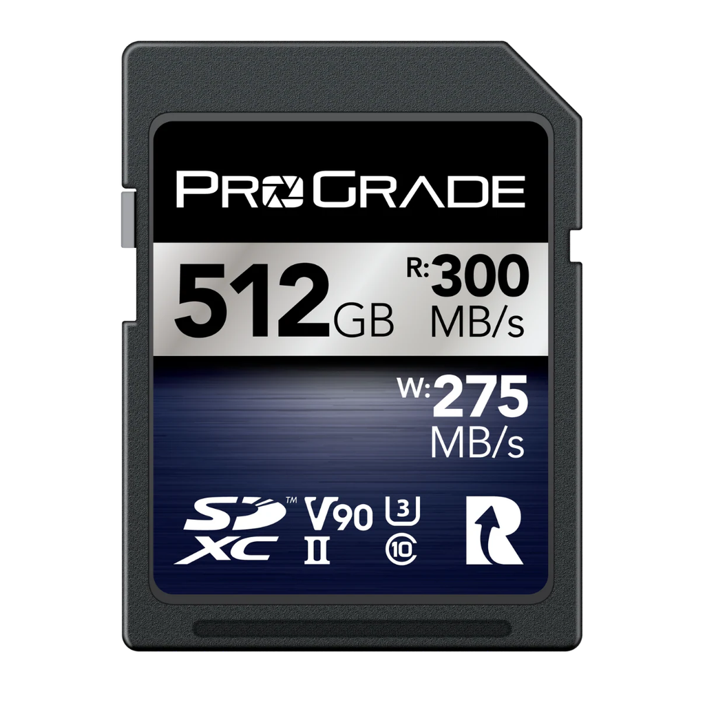 ProGrade Digital 512GB SDXC UHS-II V90 Memory Card (Iridium)
