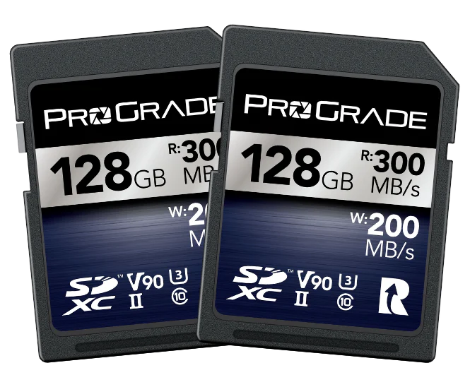 ProGrade Digital SDXC UHS-II V90 Memory Card (Iridium) - Twin Pack