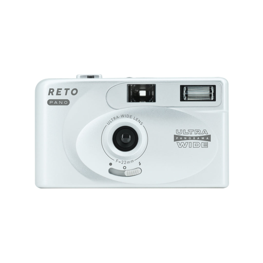 RETO PANO 35mm Film Camera Metallic Silver